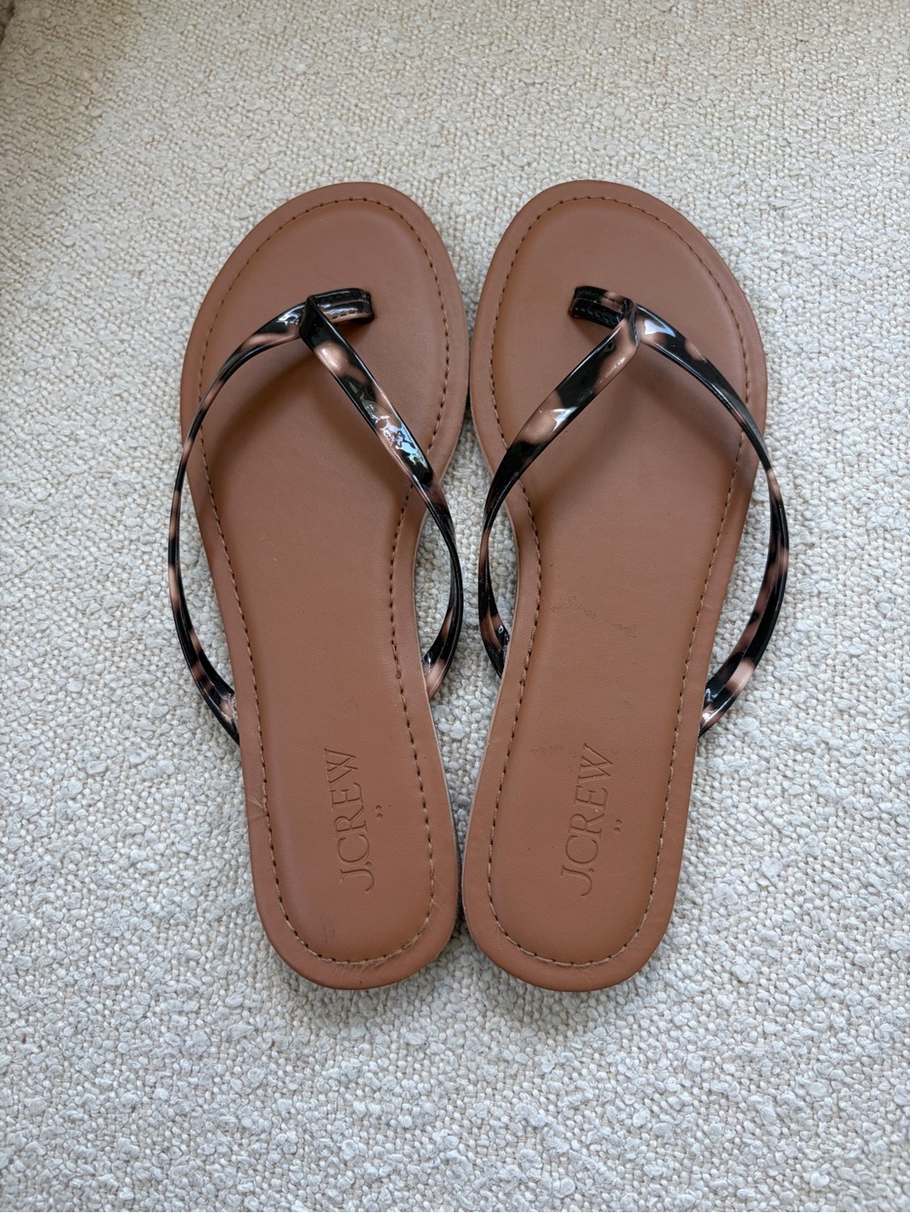 J Crew Factory flip flops